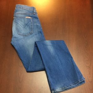 Hudson Bootcut Faded Jeans